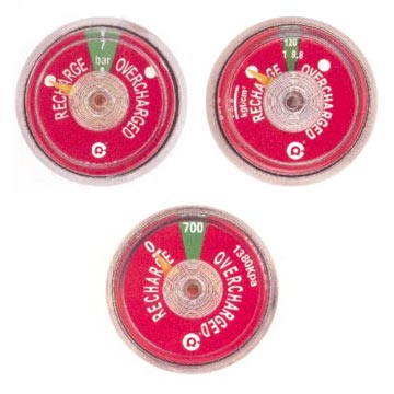 Fire Extinguisher Pressure Gauges