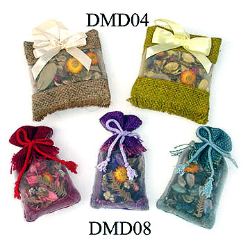 Jute-Organza Sachets