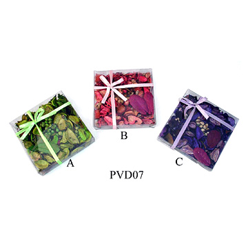 Potpourri in PVC Boxs