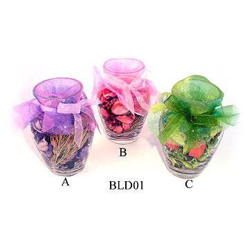 Potpourri in Glass Jars