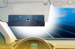 Car (Auto) LCD Clarity Sun Visors