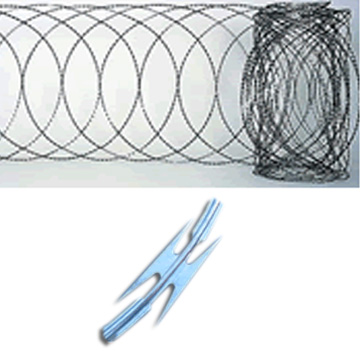 barbed razor wire