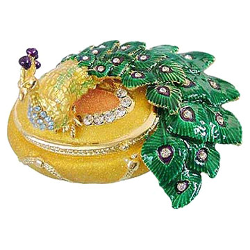 Colored Pattern Artistic Jewelry Boxes