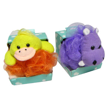 Animal Bath Sponges