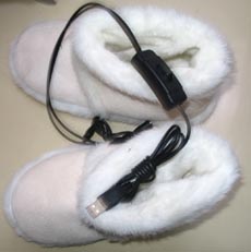 USB Warm Shoes