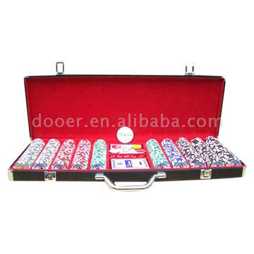 Top Grade 500pcs Poker Chip Sets