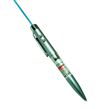 Pen With Laser Pointer and LED Lights