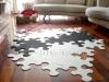 Felt puzzle rug