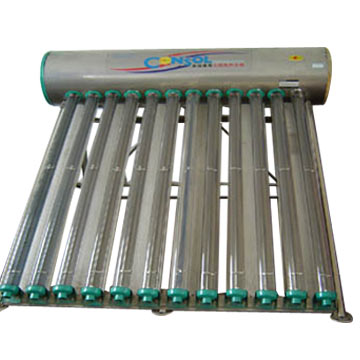 Pressured Whole Solar Water Heaters
