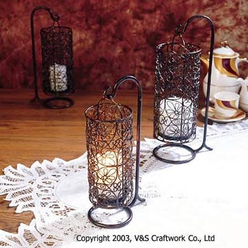 Metal Candle Holders