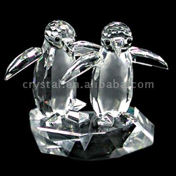 Crystal Twin-Penguins