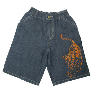 Denim Shorts for Kids