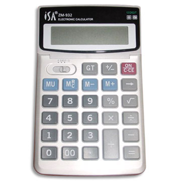 12 Digits Desk Top Calculator