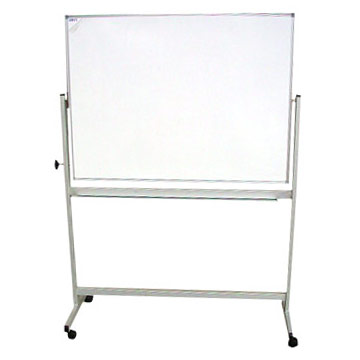 Movable Stand & Revolving Whiteboard ( Dry-wipe Board )