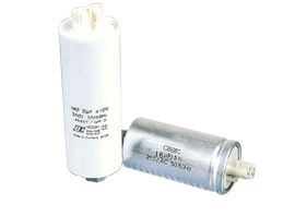 Metallized polypropylene film capacitor for lamp (CBB80)