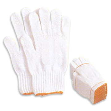 String Knitted Work Gloves