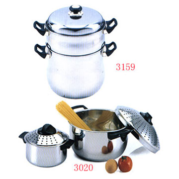 Stainless Steel Steamer & Pasta cooker