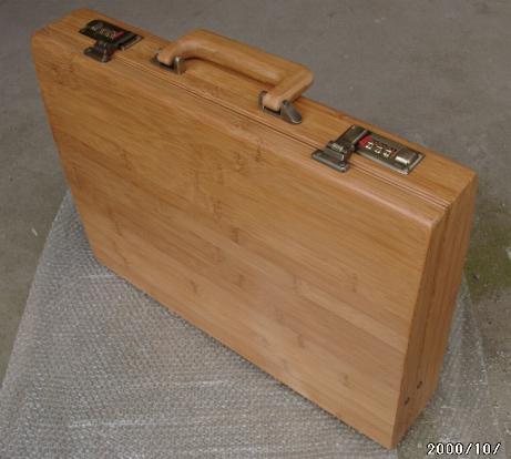 bamboo suitcase