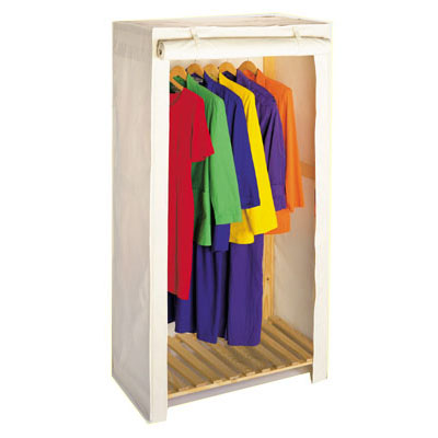 canvas wardrobe