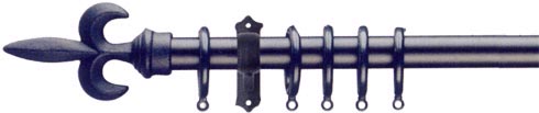 Wrought Iron Curtain Rods