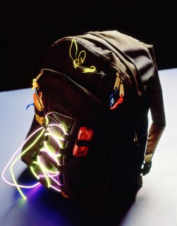 Backpack Made By EL Wire
