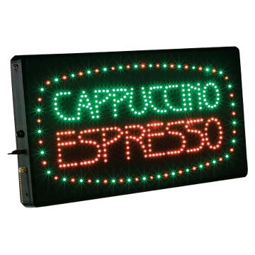 Cappuccino & Espresso LED Signs