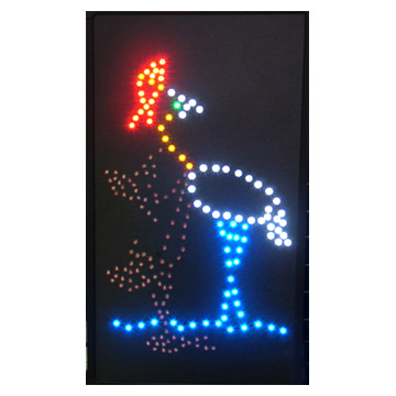 Fish and Bird LED Signs