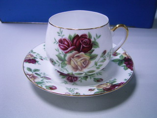 12PCS 140CC ceramic & porcelain Coffee cup and saucer
