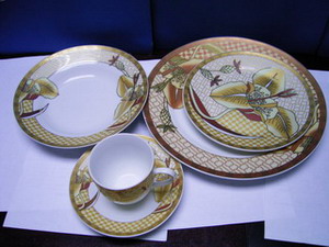 20 pcs ceramic & porcelain dinner set