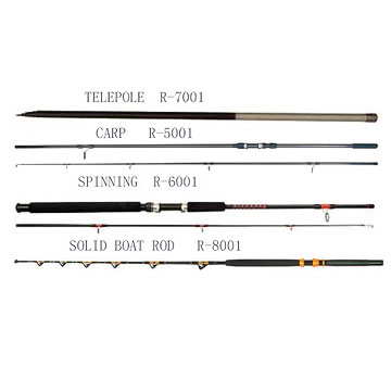 Spinning, Pole, Carp and Boat Rod