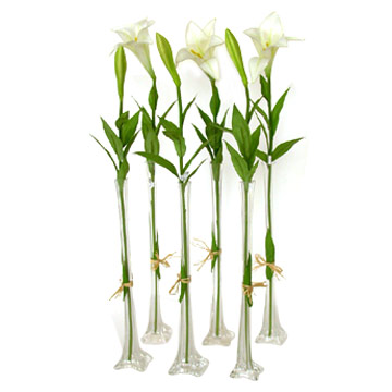Easter Lily (Length 86cm) & Bud (Length 83cm)