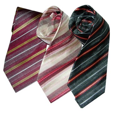 Yarn-Dyed Silk Neckties