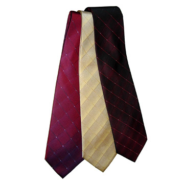 Yarn-Dyed Polyester Neckties