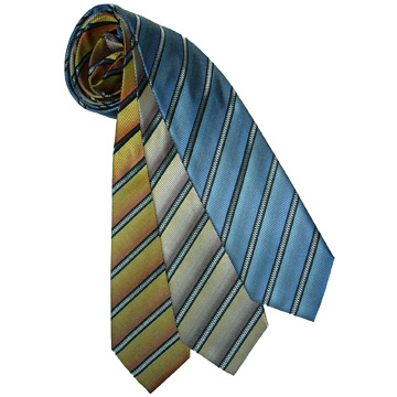 Yarn-Dyed Polyester Neckties