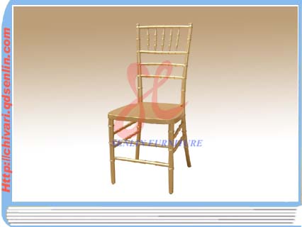 gold chivari chair