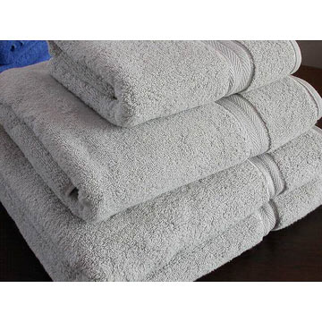 Dobby Bath Towels Set
