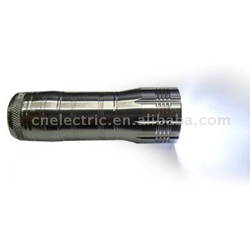 High Brightness Aluminium LED Flashlight