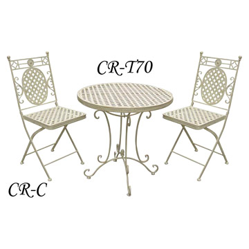 Folding Chairs and Round Tables