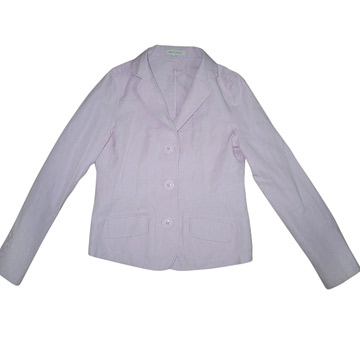 Ladies' Linen Cotton Woven Blazers