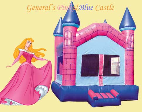 Inflatable castles, bouncy castles