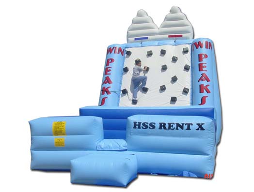 inflatable mountain climb, inflatable games