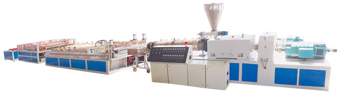 PVC Wood-Plastic Foamed Plate Production Line