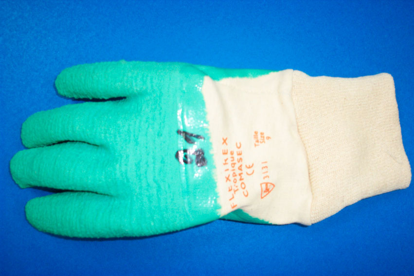 Working Cotton Gloves With Rubber