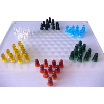 Glass Checkers, Glass Chess