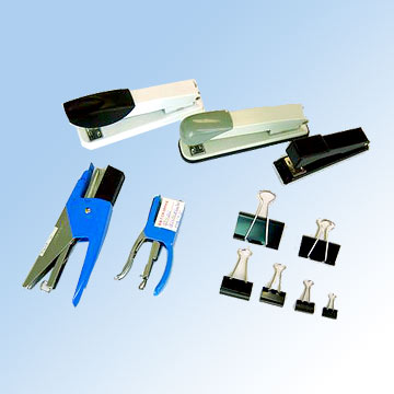 Staplers and Binder Clips