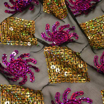 Mesh Embroidery Fabric