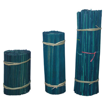 Green Bamboo Sticks