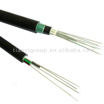 Stranded loose tube optical fiber cable