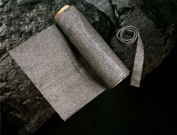 Ceramic fibre cloth