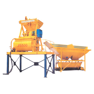 Double-Axle Forcing Type Mixer